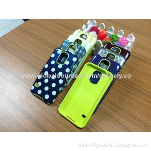 IML Case for Samsung Galaxy S5, IMD with Double Injections, New Technology, High-quality